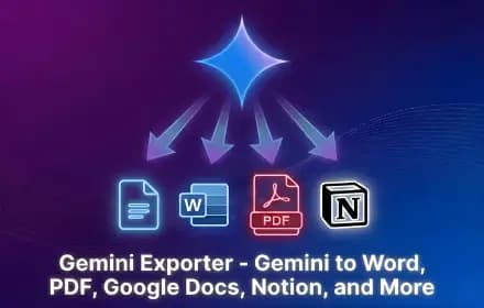 Gemini Exporter Chrome Extension