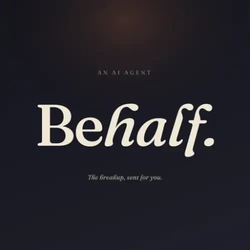 Behalf